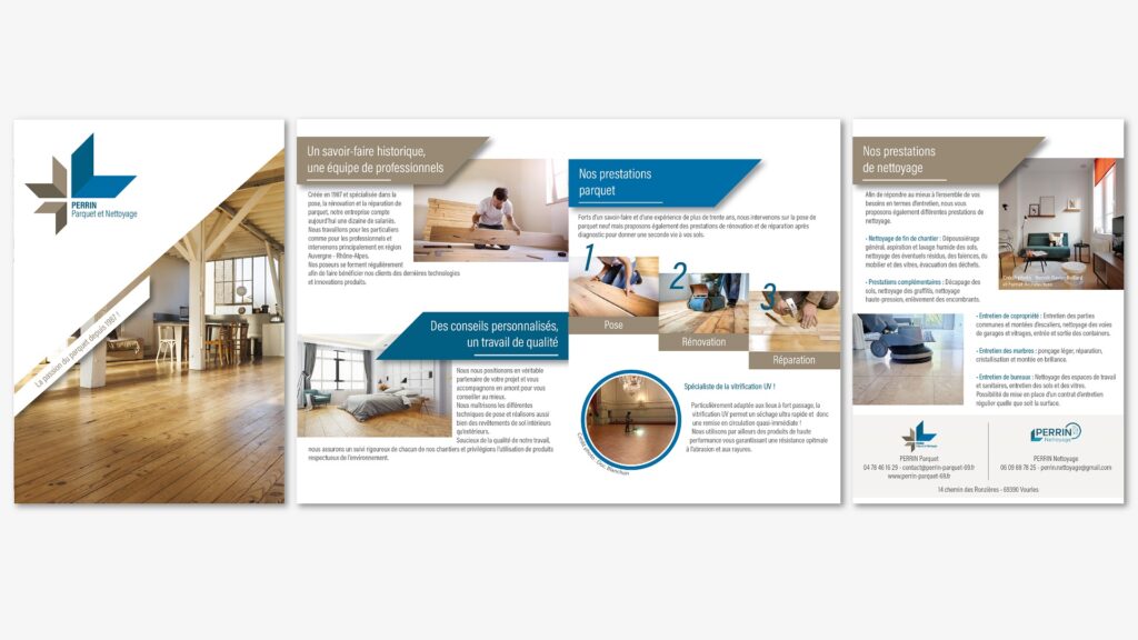 Brochure Perrin Parquets et Nettoyage